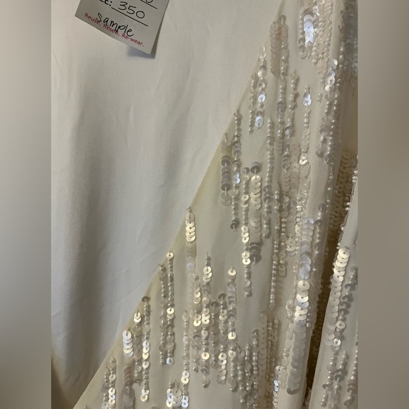 BHLDN Casey Sample Wedding Dress Size 14 - Picture 4 of 10